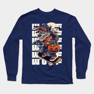 Wolf skate Long Sleeve T-Shirt